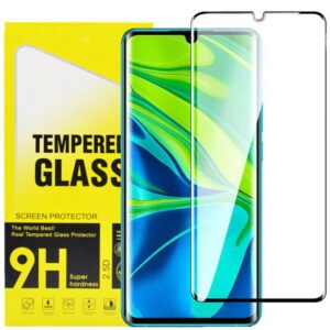 Película de Vidro 3d Curvado para Xiaomi Mi Note 10 Lite