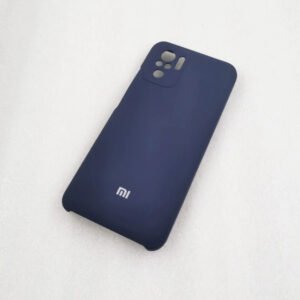 Case Azul Marinho para Redmi Note 10 com logo mi